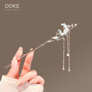 Modern Minimalist Crystal Crescent Hairpin Womens Hair Accessories Elegant Simple Style Korean Fashion Hairpins Headwear