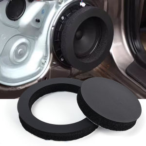 คลิป แผ่นโฟมรองลำโพงในรถยนต์ชูดเพิ่มเบสฟองน้ำล้างจานกาวปิด ผนึกในตัวอุปกรณ์เสริมรถยนต์