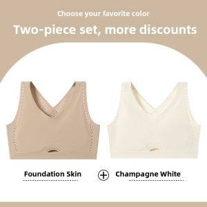 MiiOW | MiiOW Cool Sensation Sports Bra Thin Base Layer Hole Cup Shock Absorption Anti Exposure Vest Top For Teen Girls Breathable