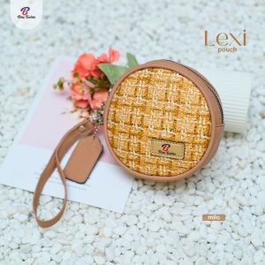 Pouch koin wanita bulat Lexi By Biru Tsabita