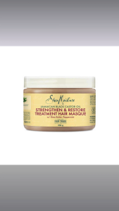 Shea Moisture Jamaican Black Castor Oil Treatment Hair Mask 326g 💆♀️ | Deep Repair & Strengthening Mask for Damaged Color-Treated Hair | Restores Shine & Vitality