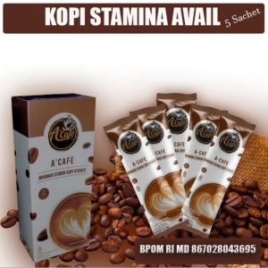 Kopi ACafe Avail 1 Box Isi 5 Sachet Original