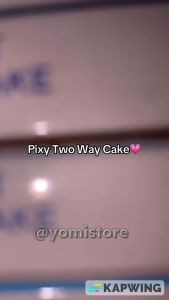Pixy Fit Two Way Cake/ Bedak Kemasan Kaca/ Pixy Two Way Cake/ Pixy Bedak Padat Biru