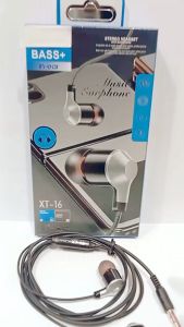Handsfree SMNG + Mic XT-16 Stereo Earphone Headset In-ear Bass