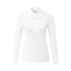 Early Autumn Decorative Pouch Knit Top