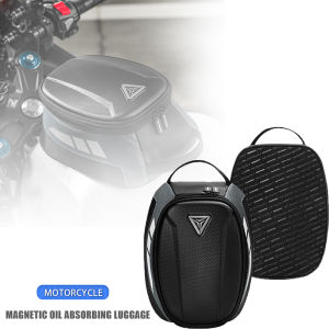 Magnetic EVA Tank Bag Waterproof hard shell tank Bag 4.5L General Purpose Motorcycle Cafe Racer Mobile kit Tote Bag Riding bag