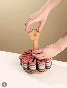 Flower Shape Insulation Rubber Thickened Mat Non-Slip Heat Resistant Mat Pot Coaster Hot Pad