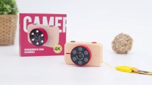 SENSE 4K HD Childrens Digital Camera Front and Rear Dual Lens Camera 5000W Ultra-High Pixel 2.4-Inch Large Screen Camera