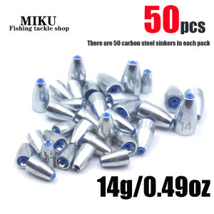 50 high-end fishing sedimentation devices durable fishing accessories new high-carbon steel material fishing accessories