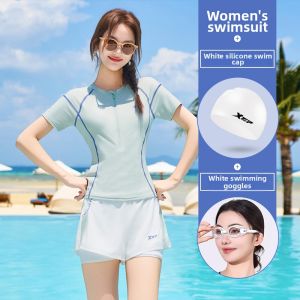 XTEP | Conservative Slimming Two-piece Swimsuit Set