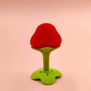 HZ Teether Gigitan Bentuk Buah Teether Bahan Silikon Gigitan Bayi BPA Free B07