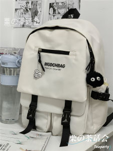 กระเป๋าเป้สะพายหลังผ้าไนลอนสไตล์ฮาราจูกุสำหรับเด็กและเยาวชน กระเป๋าใส่ของสำหรับเดินทางแบบลำลองสำหรับผู้ชายและผู้หญิง