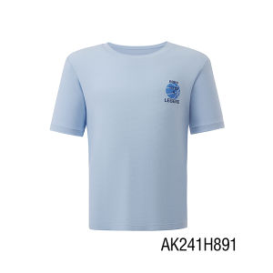 Aimix Kids Summer Sleepwear Short Sleeve Hooded Pajamas Boys Moisture Wicking Five-Point Sleep Pants Casual Style Polyester Blend