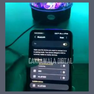 PROMO LEIMIYUO Lampu Disco Warna Warni Sorot Panggung Tembak Led Putar Ikut Musik Light 9W - LM7009