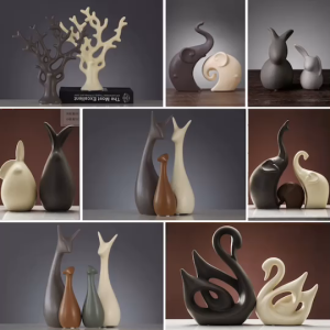 C1010B027 FAMITOSS ของแต่งห้อง แต่งบ้าน ของตั้งโชว์ ของตั้งโต๊ะ MODERN NORDIC DECORATE FIGURE ของขวัญ ของฝาก GIFT