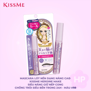 Mascara Lót Nền Dạng Nâng Cao Siêu Giữ Nếp Cong Kissme Heroine Make Curl Keep Makeup Base 6G ( Màu Tím Khói 50 )