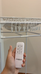 TIKKA ELECTRIC CLOTH DRYER (CIRCULATION FAN WITH RACK - CLOTH DRYING RACK) PENJEMUR PAKAIAN ELEKTRIK