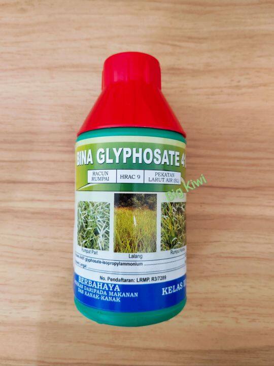 Bina Glyphosate 41 0 500ml Glyphosate Isopropylammonium 41 Racun