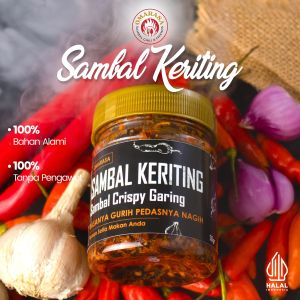 OMARASA Sambal Keriting Crispy Garing Rasanya Gurih Pedasnya Nagih