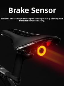 RockBros | Intelligent Brake Sensing UBS Charging Bike Tail Light