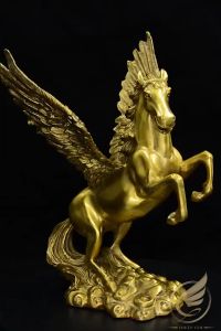 Tượng Ngựa Có Cánh Trang Trí Tượng Phi Mã Đạp Vân Bằng Đồng Tượng Tuổi Ngọ Mười Hai Con Giáp - Đồ Đồng Thuận Tâm