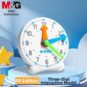 M&G | Three-hand联动 Student Clock Learning Model 12h
