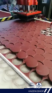 3"(75mm) / 4"(100mm) Cloth Stick Round Sand Paper Abrasive Round Red Sandpaper Sanding Disc Kertas Pasir Polish