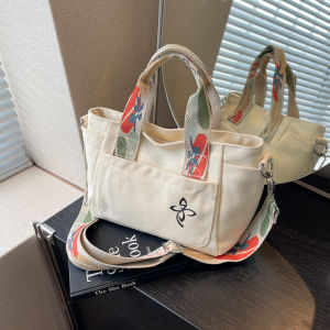 Pink New Arrival K-style Fashion Casual Small Handbags Womens Artsy Easiest for Match Canvas Bucket Bag Minimalist Crossbody Bag
