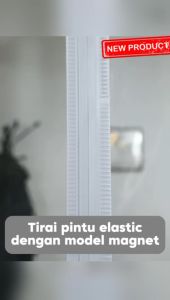 VCology - Tirai PVC magnet tebal 15 mm Premium Anti serangga Tahan panas Tahan api mudah dipasang