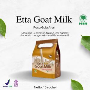 Etta Goat Milk Aren HNI - Susu Kambing Etawa Rasa Gula Aren - Original