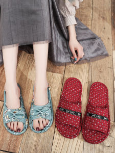 New 2025 Anti-Slip Soft Bottom Indoor Home Use Silent Mens Womens Couples Spring Summer Autumn Four Seasons Slippers