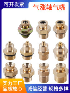 Bronze Core Air Pressure Axis Inflatable Valve Brass Flat Head Sharp Head Air Mouth Axis Accessories Mechanical Hardware