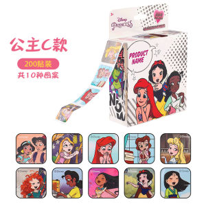 Frozen Princess Sticker Toy for Bé Gáis Cartoon Reward Childrens Toy Sticker Roll Sticker Plaything Sticker Book Sticker