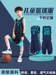 Kids Basketball Wear Suit Boys and Teenagers Customized Competition Training Clothes Childrens Professional Student Team Uniform Womens Jersey