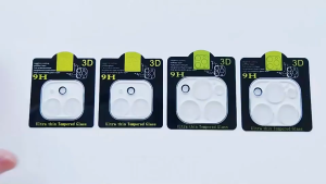 Pelindung Lensa Kamera Kaca Tempered untuk iPhone 16 15 14 Pro Max 13 12 11 Pro Max 16 Plus 13 Mini Kaca Pelindung Penutup Penuh Film Kamera