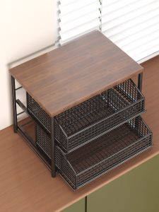 ชั้นวางของแบบหลายชั้น ชั้นวางของในครัว ชั้นวางของสำหรับใส่ถุงชา ชั้นวางของสำหรับใส่แก้วน้ำ ชั้นวางของสำหรับใส่ของในห้องนั่งเล่น