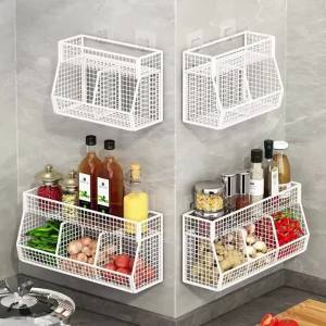 Giá Để Đồ Nhà Bếp Treo Tường Không Cần Vít Với Ba Ngăn Giá Treo Dụng Cụ Đa Năng Chất Liệu Sắt Dành Cho Người Lớn (nam/nữ)