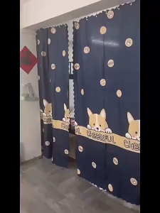 Rèm rido che phòng mành treo cửa ngăn phòng rèm che nắng lan can gác xép có móc treo sẵn mẫu độc quyền giá xưởng