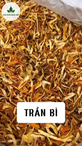 Trần bì khô 1kg vỏ cam quýt sấy thơm thái lát mỏng dùng pha trà nấu siro hỗ trợ giảm ho