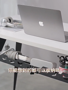 [SG] Extendable Under Desk Cable Organizer Cable Management Home Office Cable Organiser Storage Holder Tray Wire Organizer