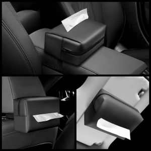 1 Piece Car Tissue Box Car Chair Back Draw Paper Bag Hanging Sun Visor Armrest Box fit for Toyota Camry Corolla Vios Hilux Yaris RAV4 Innova Avanza