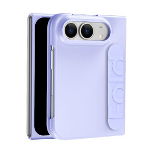 szhaiyu | For iPhone Duo iPhone 18 Fold Luxury Elastic Wristband Frosted Phone Case An-ti Drop Shockproof Protect Foldable Back Cover