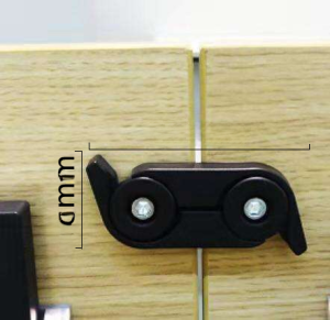 Desktop Connecting Clip Table Board Connector Training Table Assembly Buckle Conference Table Extension Female Connector