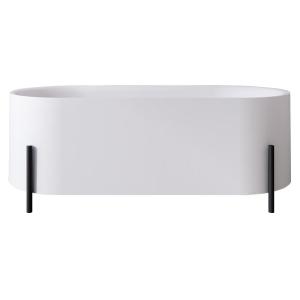 Vintage Oval Acrylic Bathtub