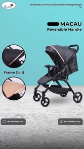 Labeille Q1 Stroller Macau Reversible Kereta Dorong Bayi Produk Bayi Ramah Lingkungan Kereta Dorong Dengan Pilihan Warna - Lazada