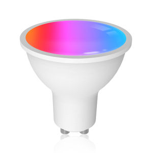 WiFi GU10 Smart Bulb 4.7W 400LM Dimmable LED Light 16 Million RGB Colors APP Remote Control Works with Alexa Google Home