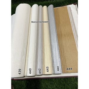 Wallpaper Dinding Polos Promo Serat Kayu Coklat Cream Nude Mocca