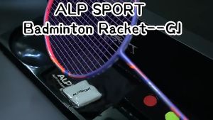 SALYWEE GJ 10U 52g Max 35LBS Ultralight 100% Full Carbon Fiber Purple Badminton Racket with String Black Red Profession