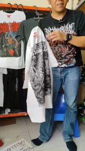 Kaos Metal Death Unik & Desain Wayang