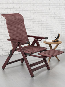 Foldable Backrest Lounger Chair 2025 New Model Double Use for Sleeping And Sitting Comfortable Modern Simple Style Metal Leisure Chair